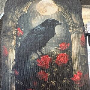 Raven and Roses Wall Art Decor